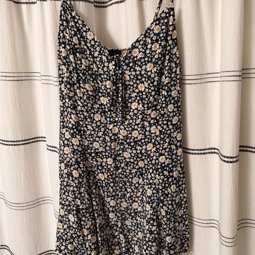 Floral Spaghetti Strap Dress